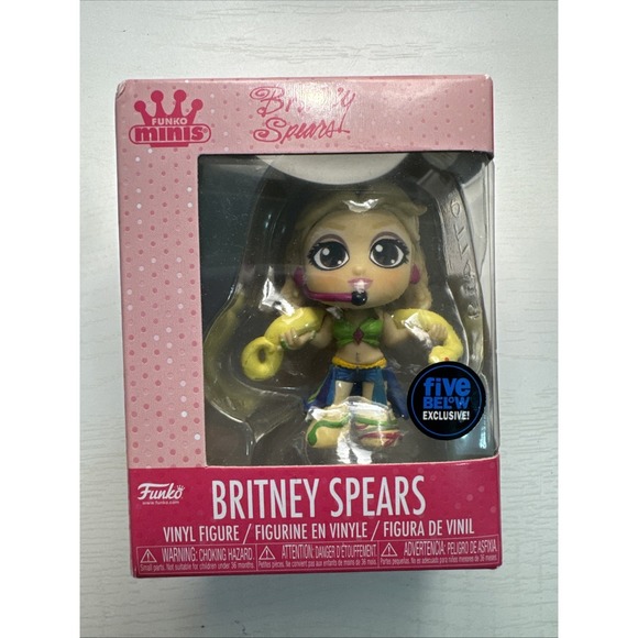 Funko Other - Funko Minis Britney Spears I'm A Slave For U Rare New Exclusive metallic Chase